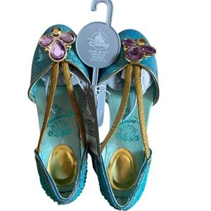 Disney Jasmine Blue and Gold Kids Dress Up Shoes